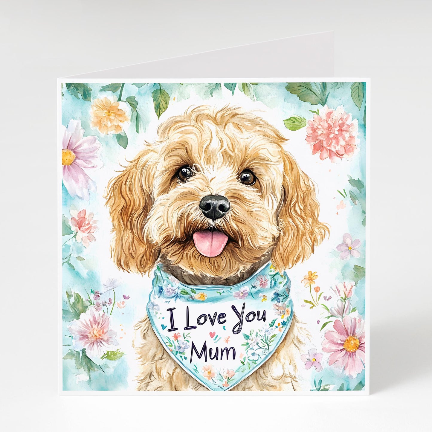 Cockapoo Mother's Day card