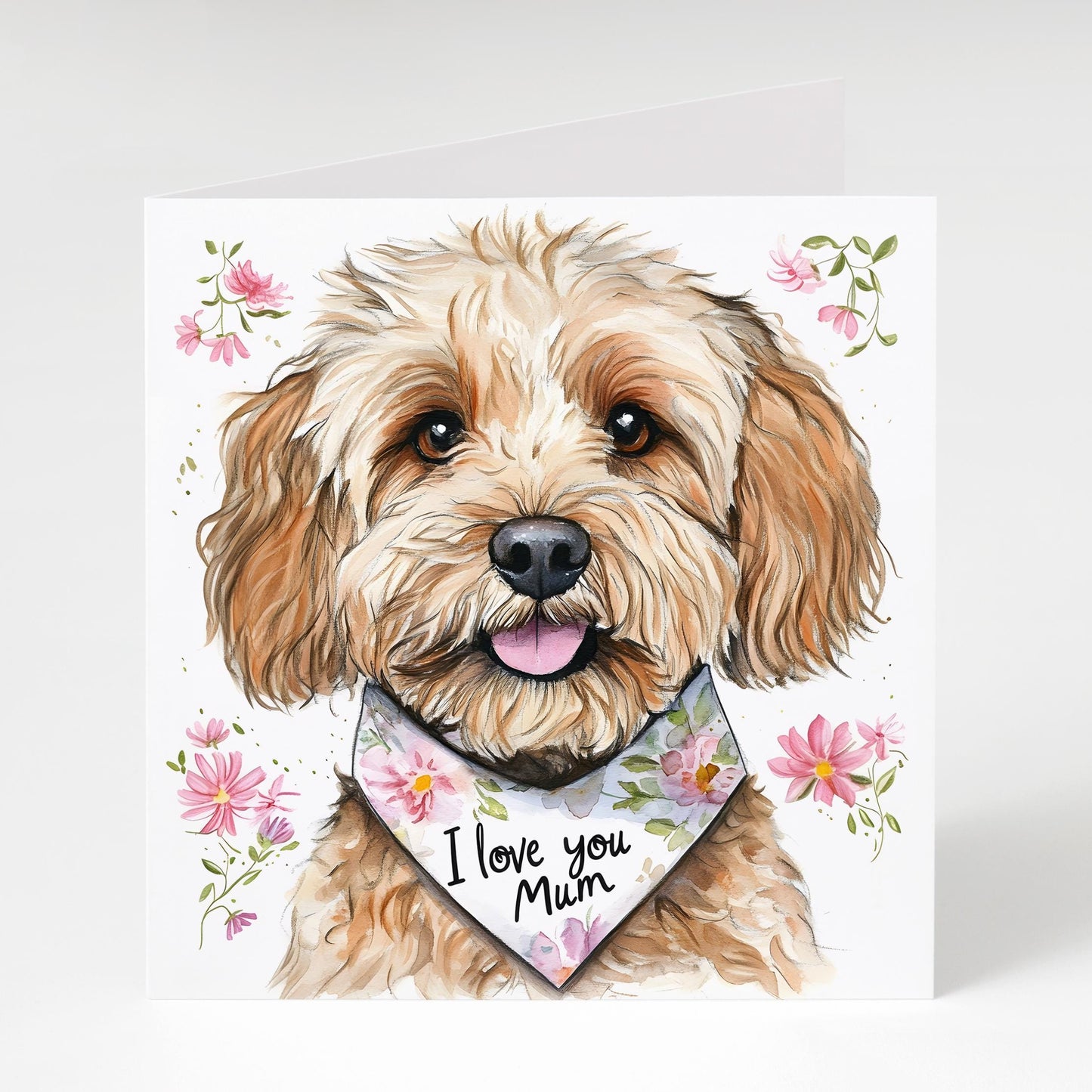 Cockapoo Card for Mum