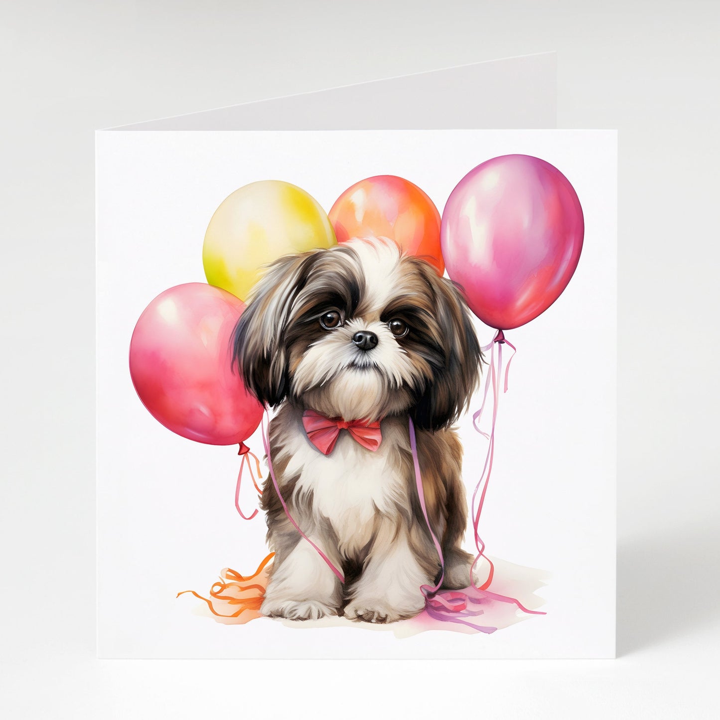 Shih Tzu birthday card, Shih Tzu gift, Shih Tzu card, Dog lover gift, Shih Tzu Mum, Shih Tzu Dad, dog, dog lover card