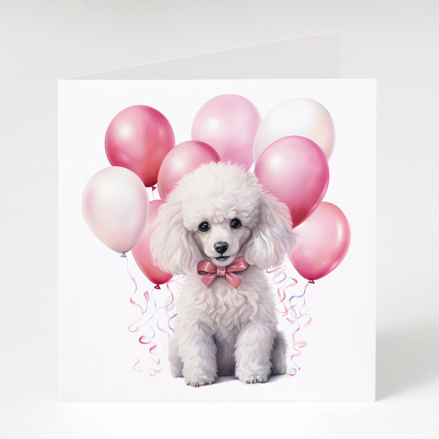 Poodle birthday card, Poodle gift, Poodle card, Dog lover gift, Poodle Mum, Cute dog birthday card, Dog lover card