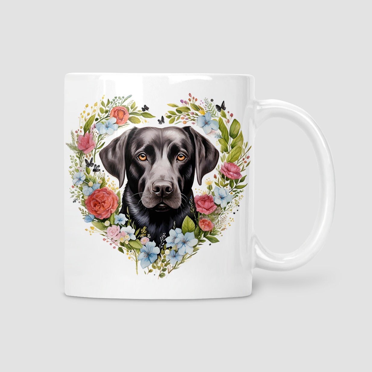 Black Labrador mug, Mother's Day gift