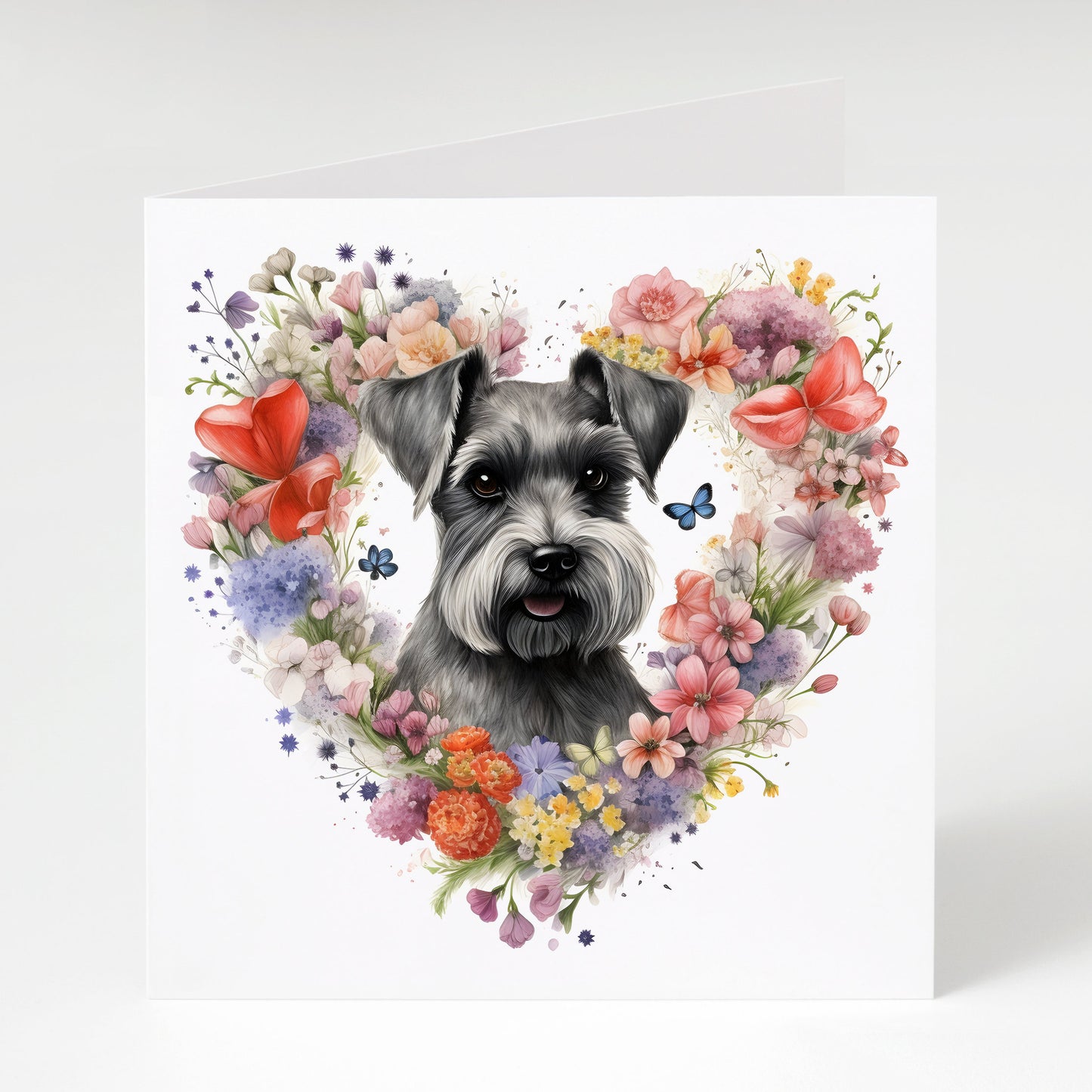 Schnauzer Mum - Mother's Day Card