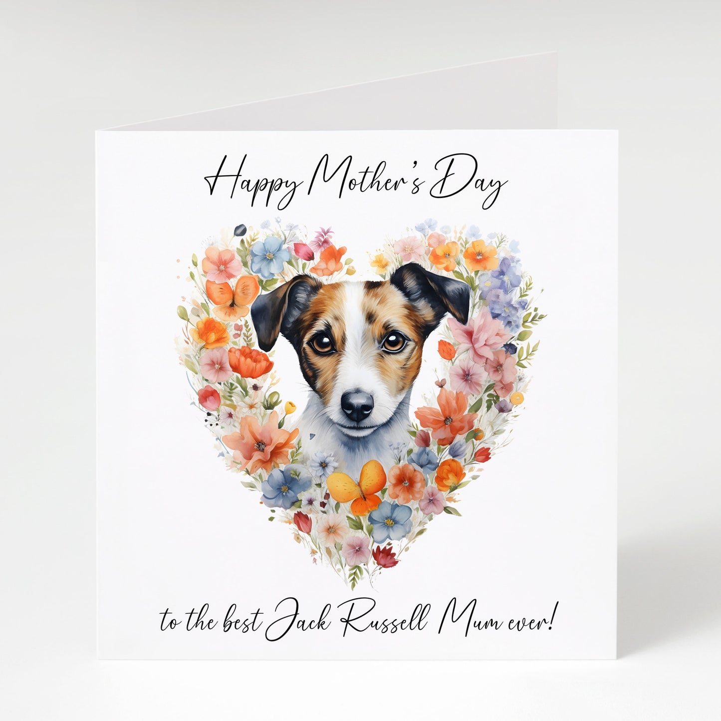 Mother's Day card from the dog