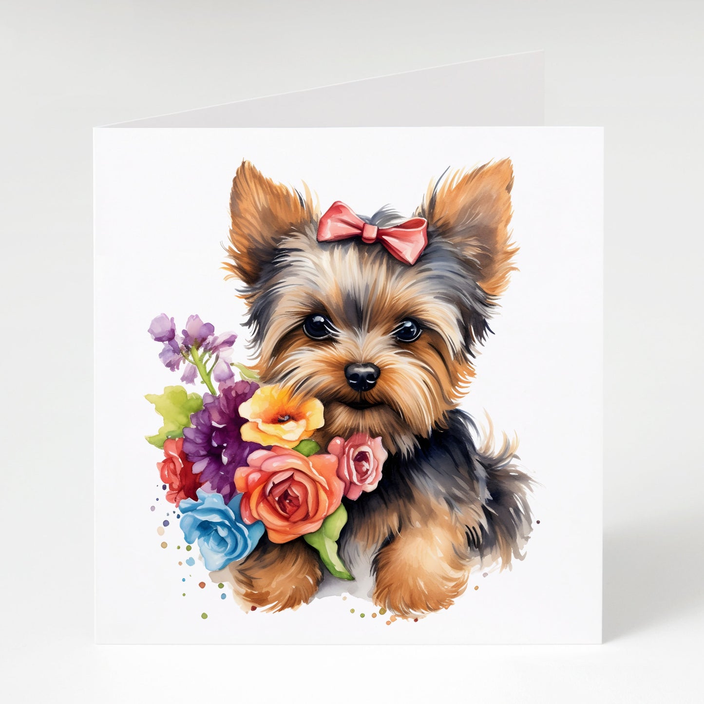 Yorkshire Terrier Card, Yorkie Card, Dog lover card, Yorkie Mum, Birthday Card
