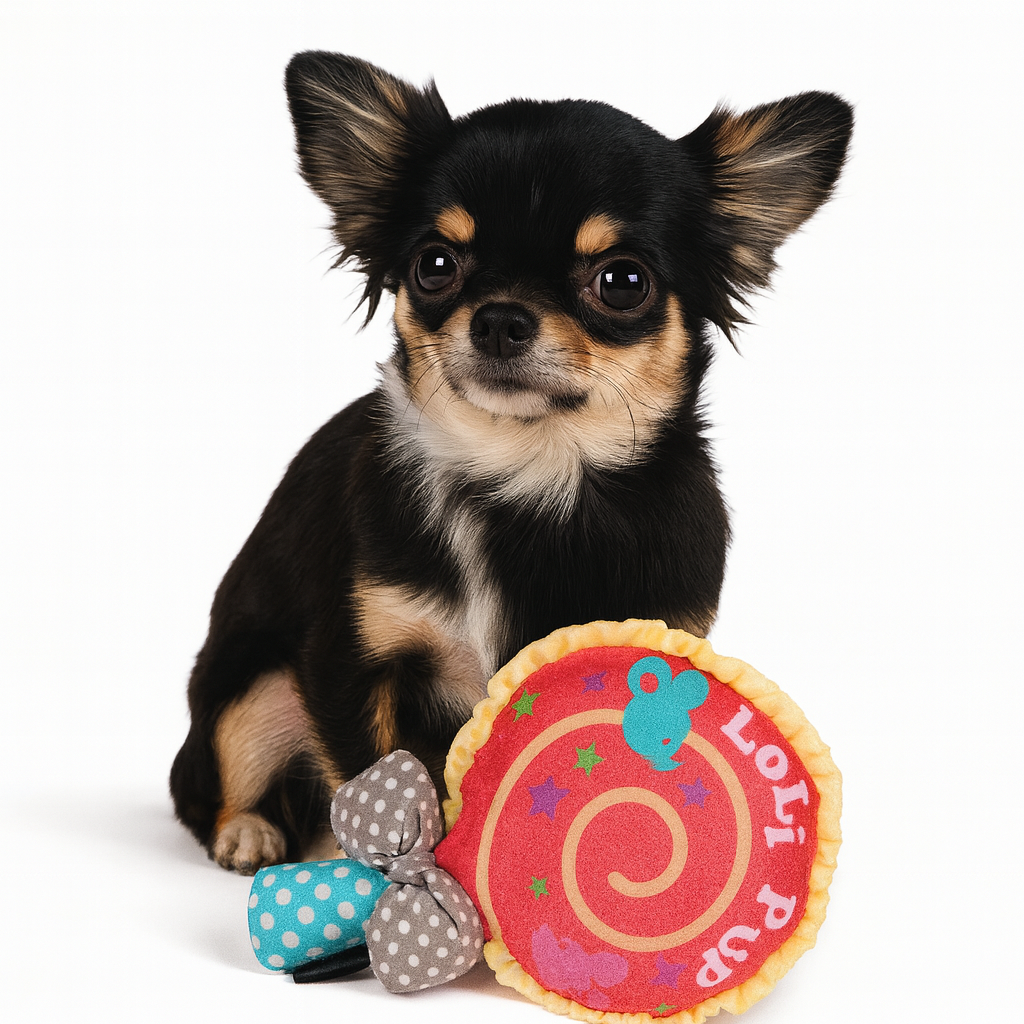 Chi-wear Lollipup Plush Dog Toy