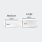 Ceramic dog bowl sizes