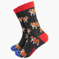 Men's Bulldog Bamboo Socks - Black