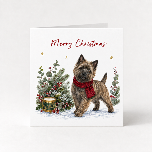 Cairn Terrier Christmas Cards – Pack of 5