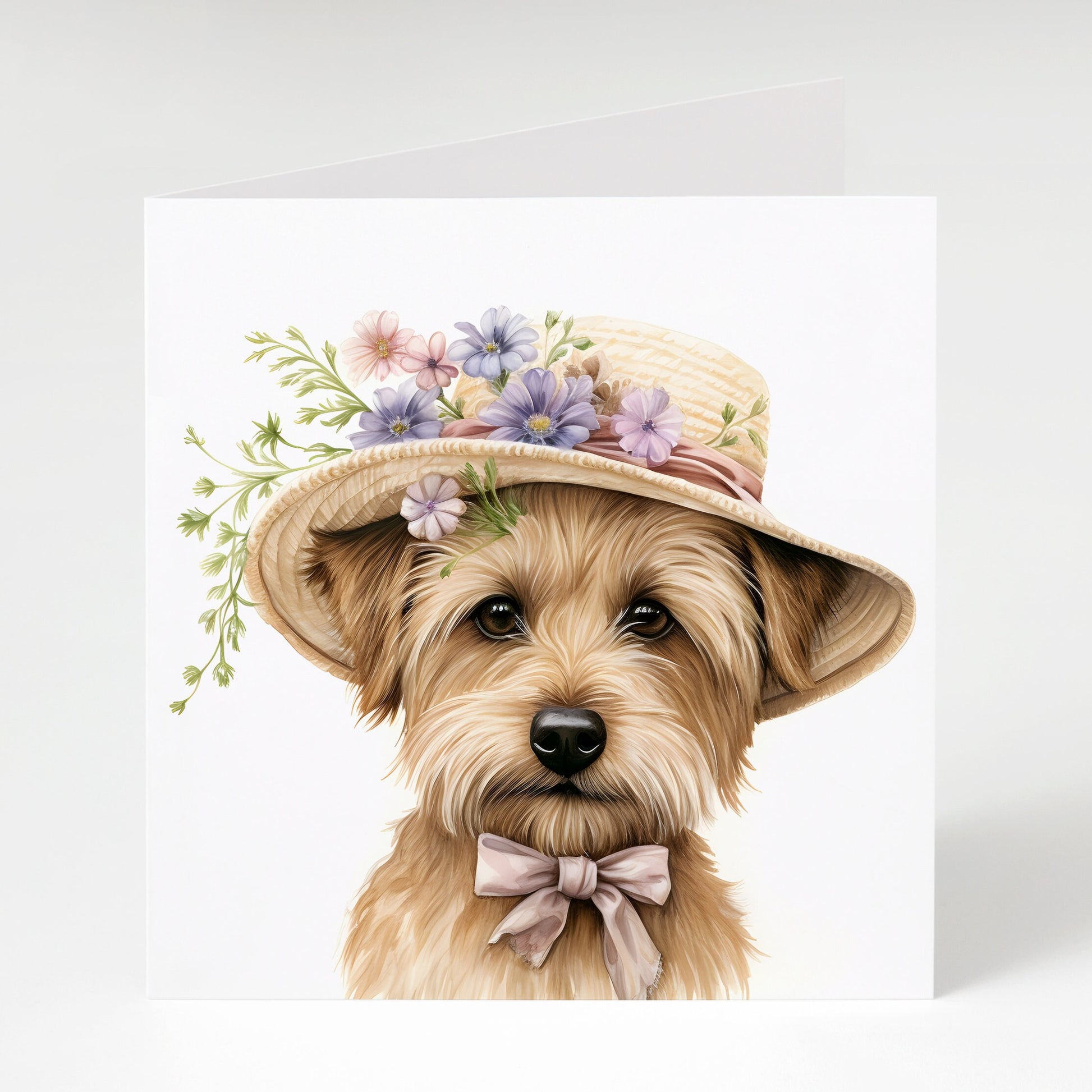 Norfolk Terrier Easter card