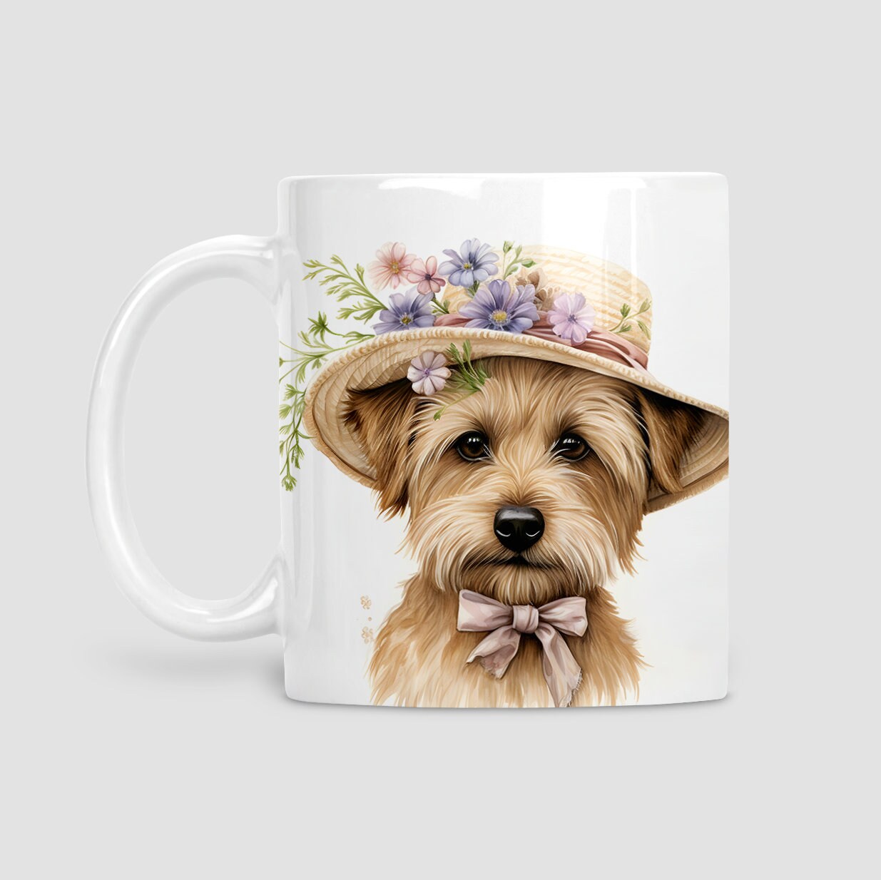 Norfolk Terrier Easter card, From the dog, for the dog, Cute Norfolk Terrier, Dog lover gift, Norfolk Terrier Lover