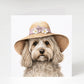 Cockapoo Easter card