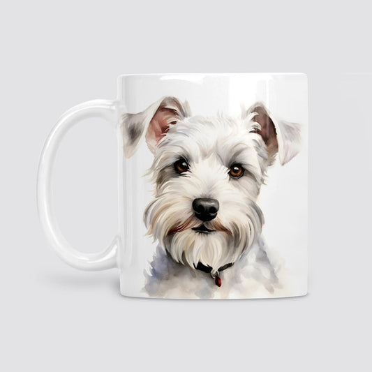 White Schnauzer mug
