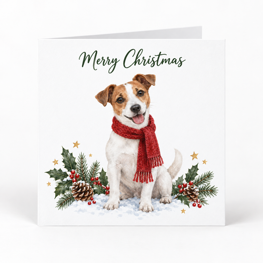 Jack Russell Terrier Christmas Cards – Pack of 5