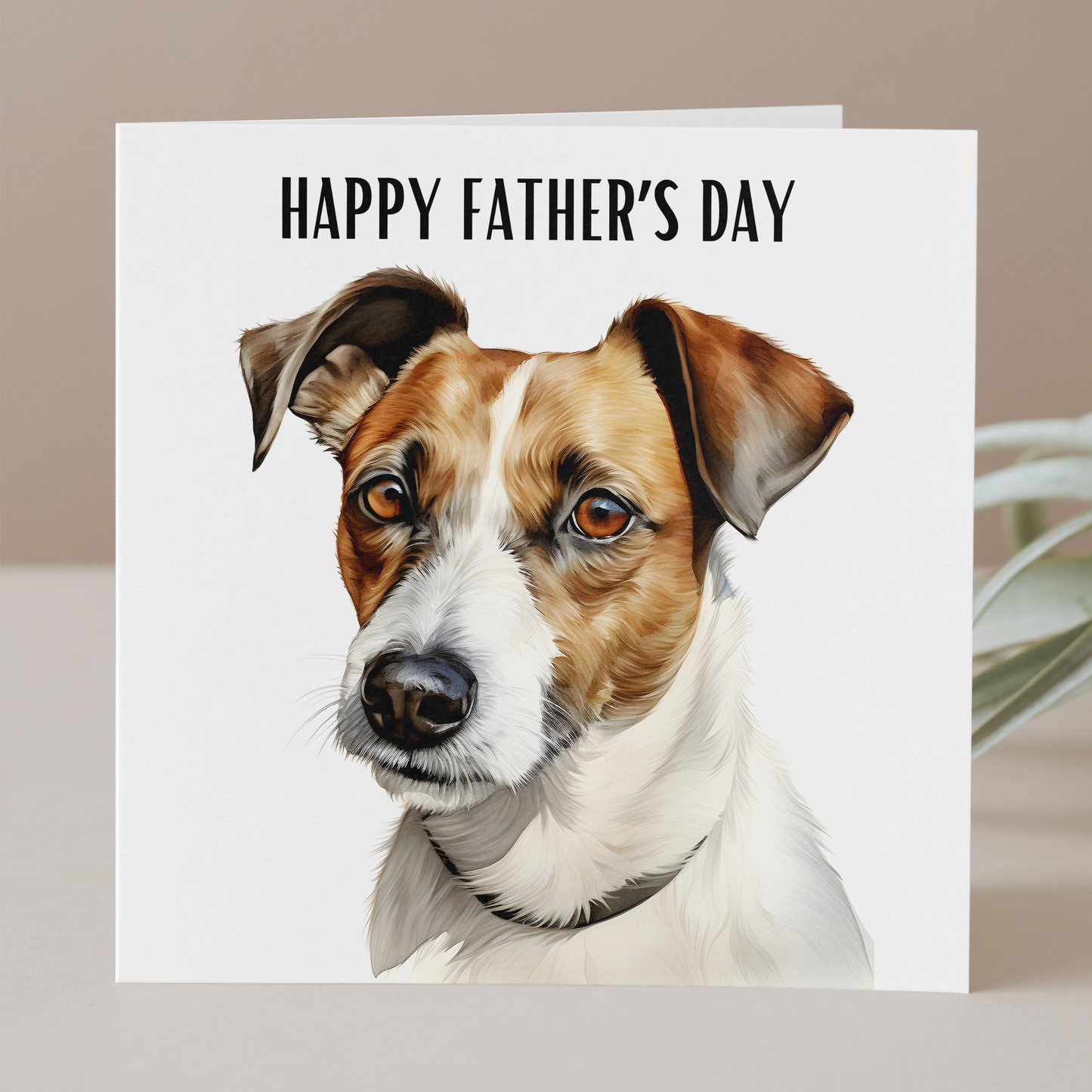 Jack Russell Father's Day Card