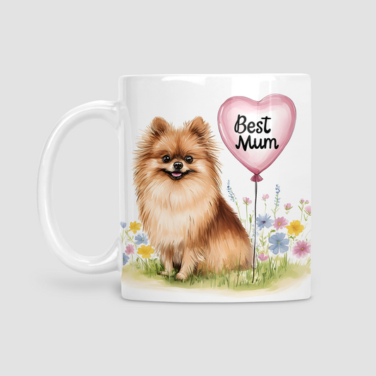 Pomeranian Best Mum Mug