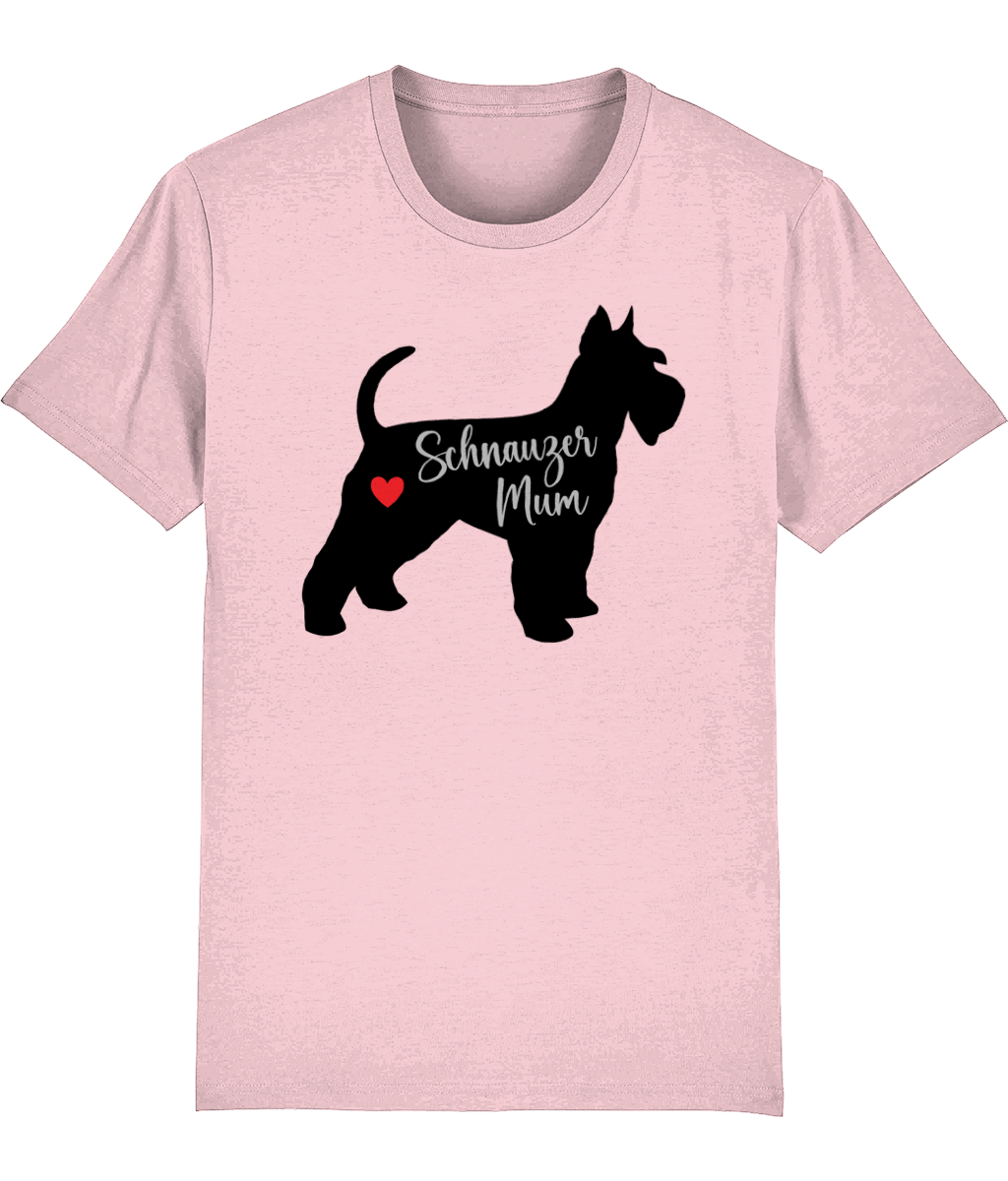 Schnauzer Mum Organic T-shirt