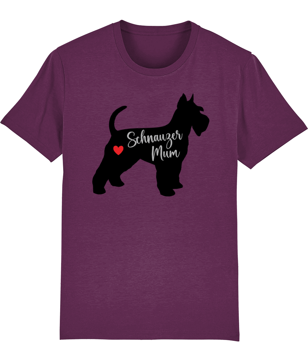 Schnauzer Mum Organic T-shirt