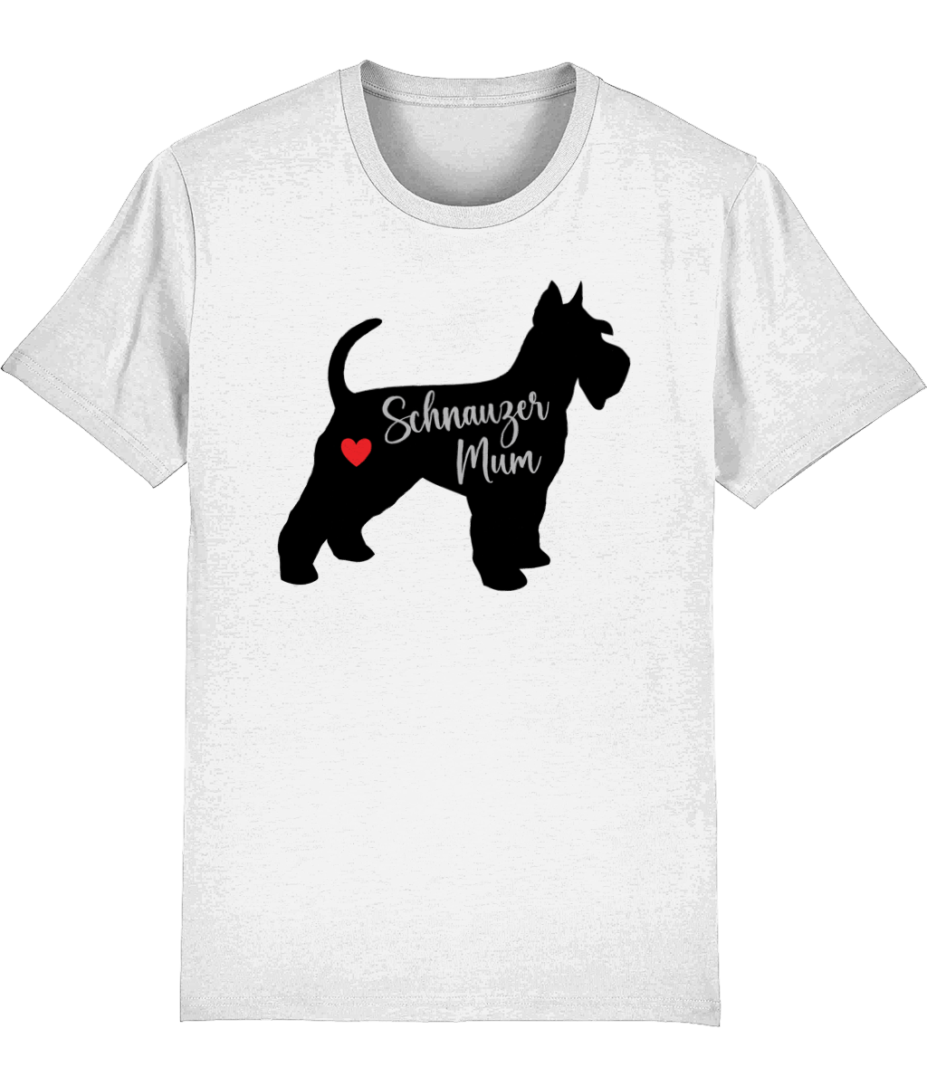 Schnauzer Mum Organic T-shirt