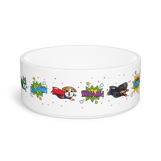 My superhero - Dog  Bowl