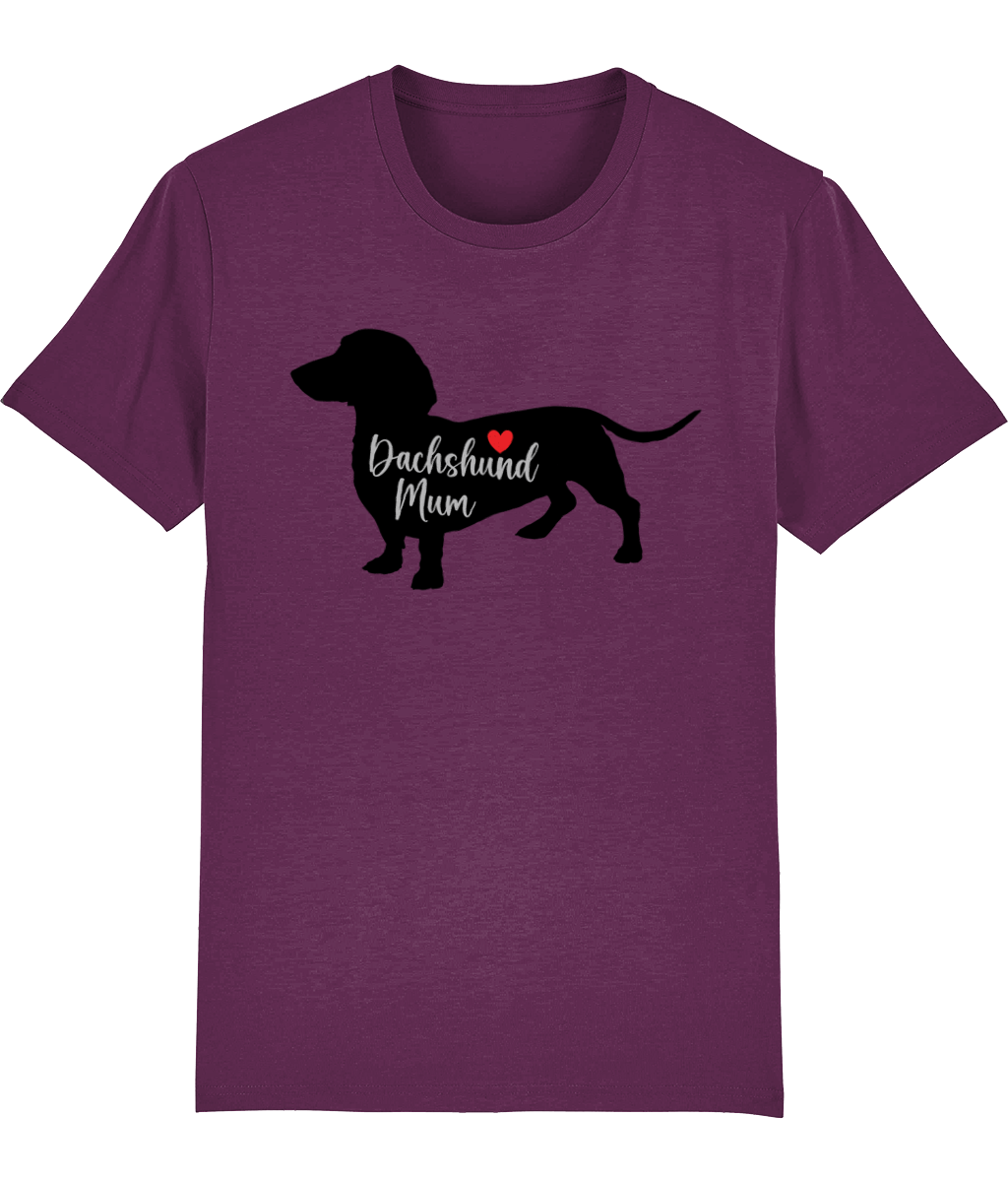 Dachshund Mum Organic T-shirt