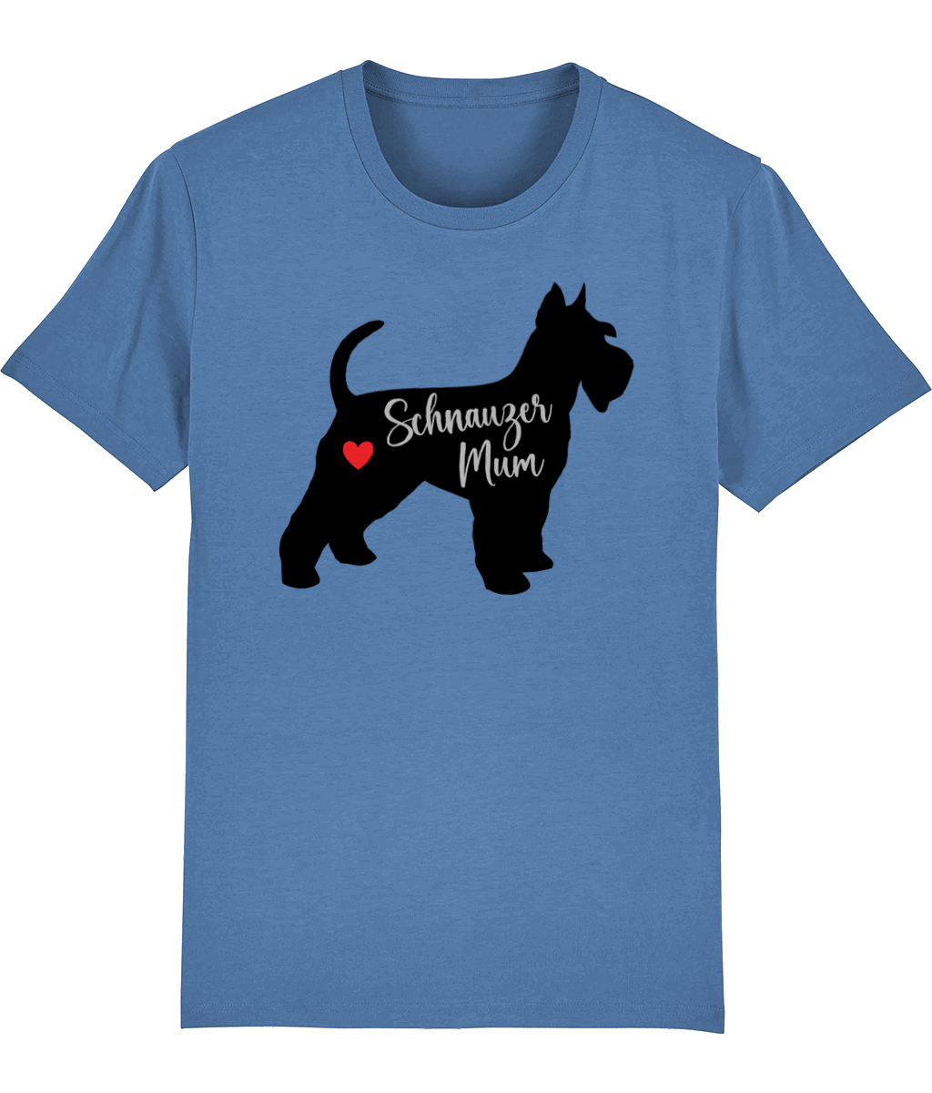 Schnauzer Mum Organic T-shirt