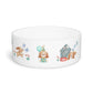 Dog Bowl, Cute Dog Bowl, Dog Food Bowl, Dog Water Bowl, Ceramic Dog Bowl, Ceramic Dog Water Bowl, Pet Food Bowl, Pet Feeding,